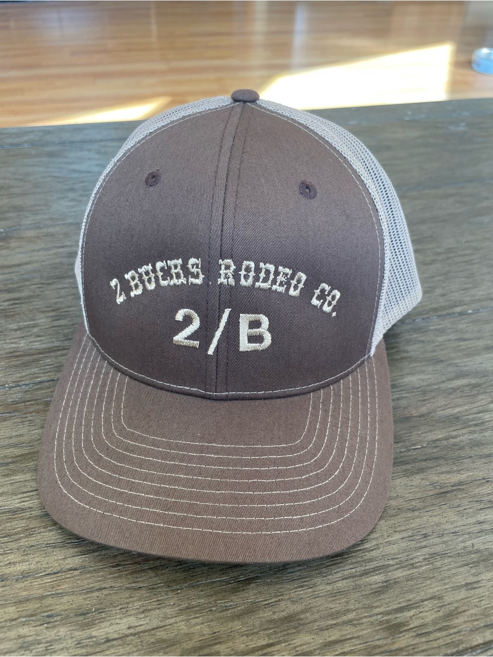 Snapback trucker hat